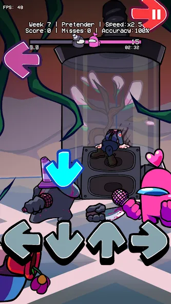 Music mission vs imposter V4 [MOD: новые песни и сложные битвы] Screenshot 1