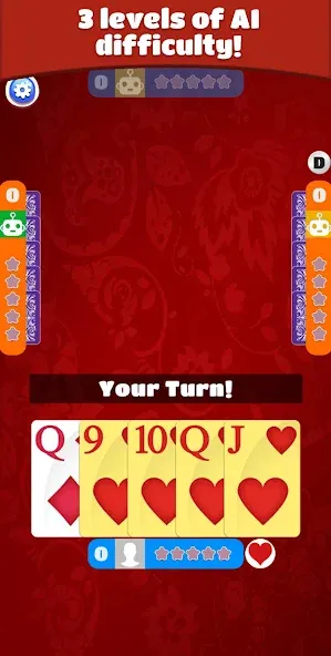 Euchre [MOD: открыты все режимы и бонусы] Screenshot 2
