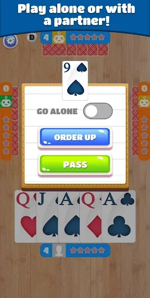 Euchre [MOD: открыты все режимы и бонусы] Screenshot 3