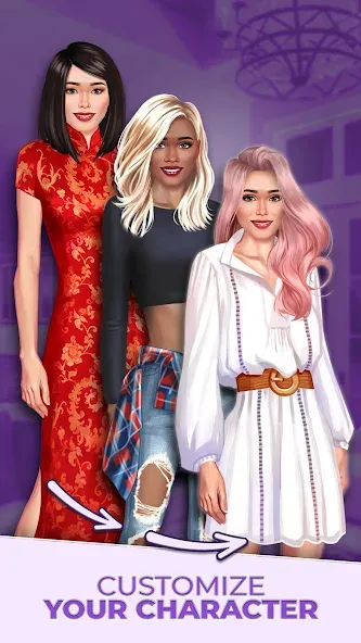 Love Story ® Romance Games [MOD: безлимитные бриллианты и все выборы открыты] Screenshot 3