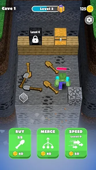Bounce Miner [MOD: без рекламы и бесконечная энергия] Screenshot 2