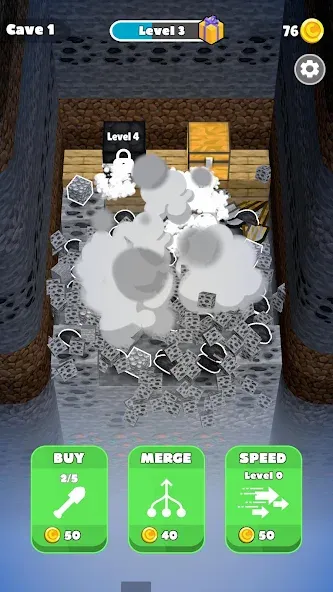 Bounce Miner [MOD: без рекламы и бесконечная энергия] Screenshot 3