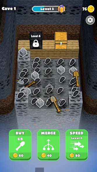 Bounce Miner [MOD: без рекламы и бесконечная энергия] Screenshot 4