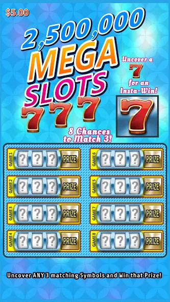 Scratch Off Lottery Casino [MOD: безлимитные монеты и все билеты открыты] Screenshot 2