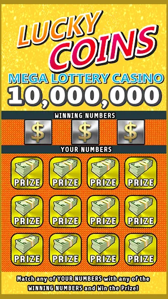 Scratch Off Lottery Casino [MOD: безлимитные монеты и все билеты открыты] Screenshot 4