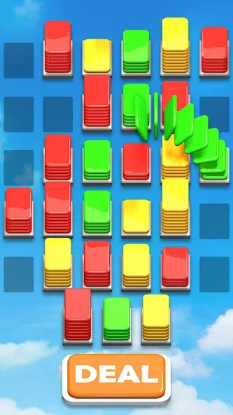 Card Shuffle Sort [MOD: без рекламы и все уровни открыты] Screenshot 3