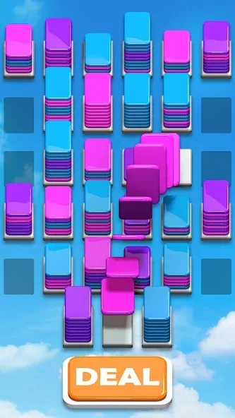 Card Shuffle Sort [MOD: без рекламы и все уровни открыты] Screenshot 4