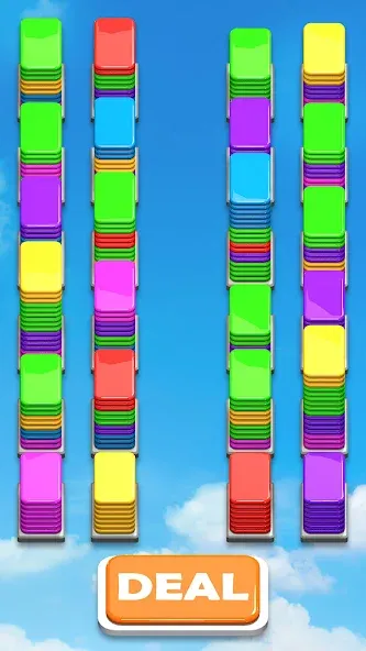 Card Shuffle Sort [MOD: без рекламы и все уровни открыты] Screenshot 5