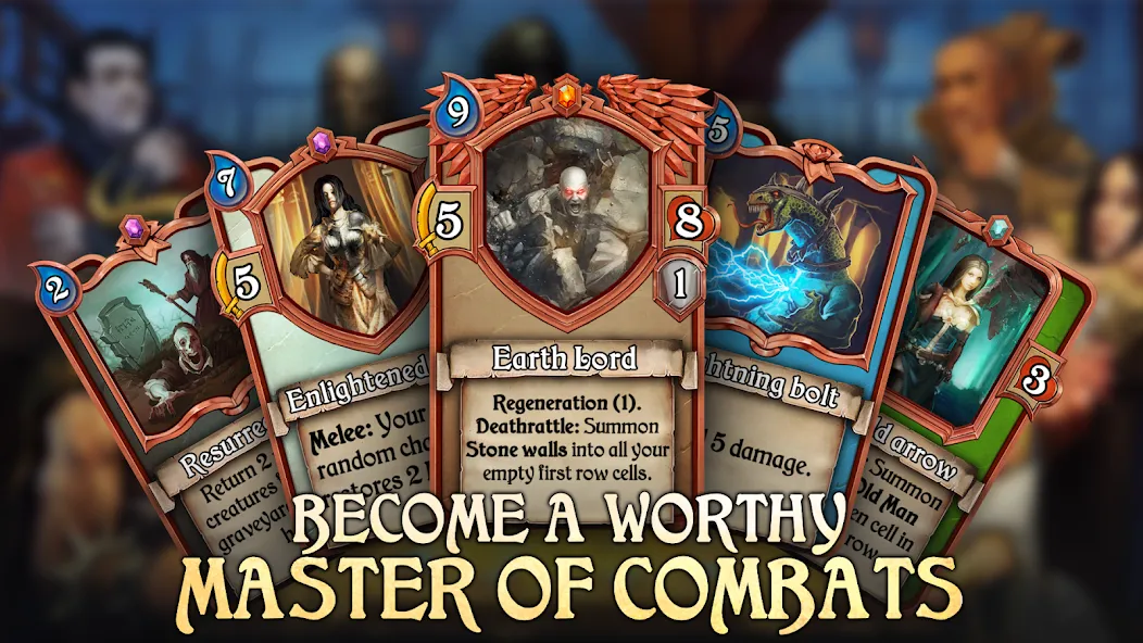 Echo of Combats: CCG [MOD: безлимитная энергия и открытые карты] Screenshot 1