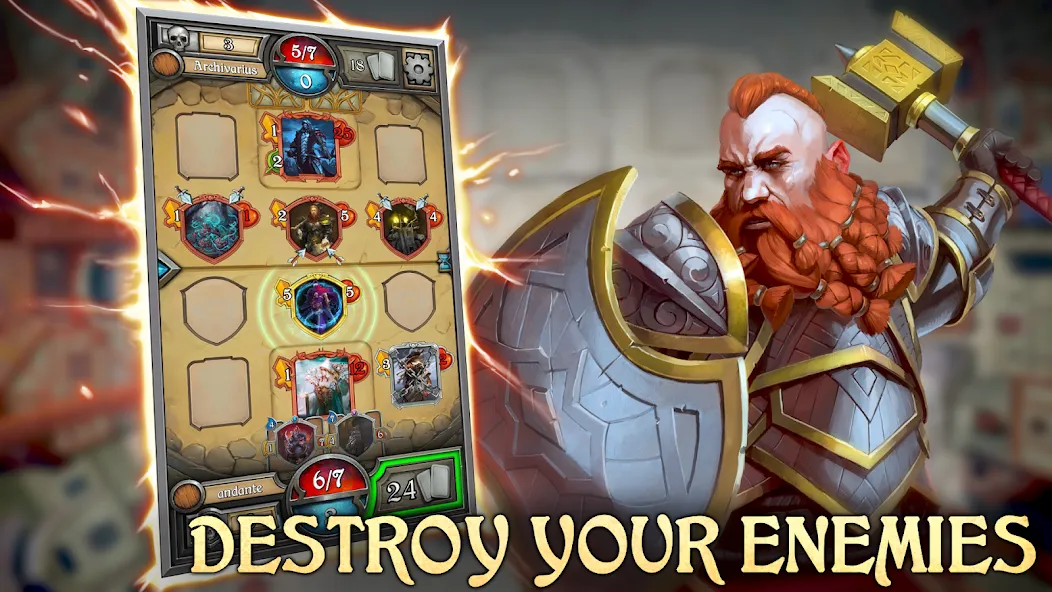Echo of Combats: CCG [MOD: безлимитная энергия и открытые карты] Screenshot 2