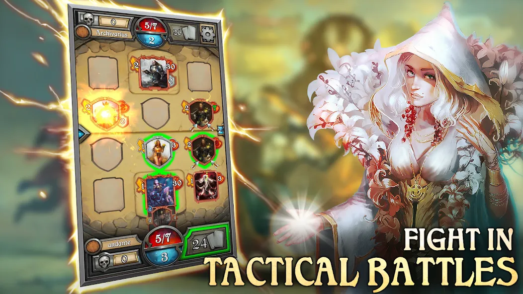 Echo of Combats: CCG [MOD: безлимитная энергия и открытые карты] Screenshot 5