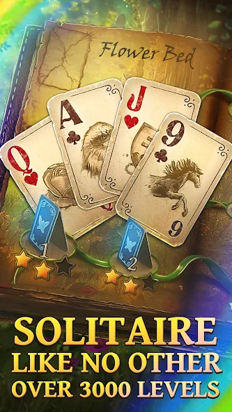 Solitaire Fairytale [MOD: безлимитные монеты и открыты все уровни] Screenshot 1