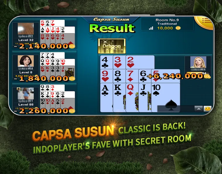Indoplay-Capsa Domino QQ Poker [MOD: безлимитные фишки и бонусы] Screenshot 2