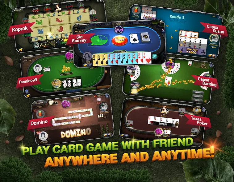 Indoplay-Capsa Domino QQ Poker [MOD: безлимитные фишки и бонусы] Screenshot 4