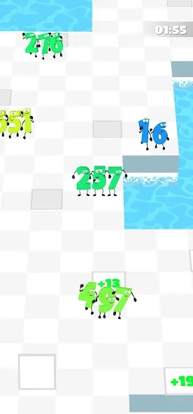 Numbers.io [MOD: безлимитные очки и ускоренный рост] Screenshot 1