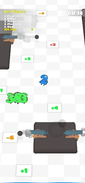 Numbers.io [MOD: безлимитные очки и ускоренный рост] Screenshot 5