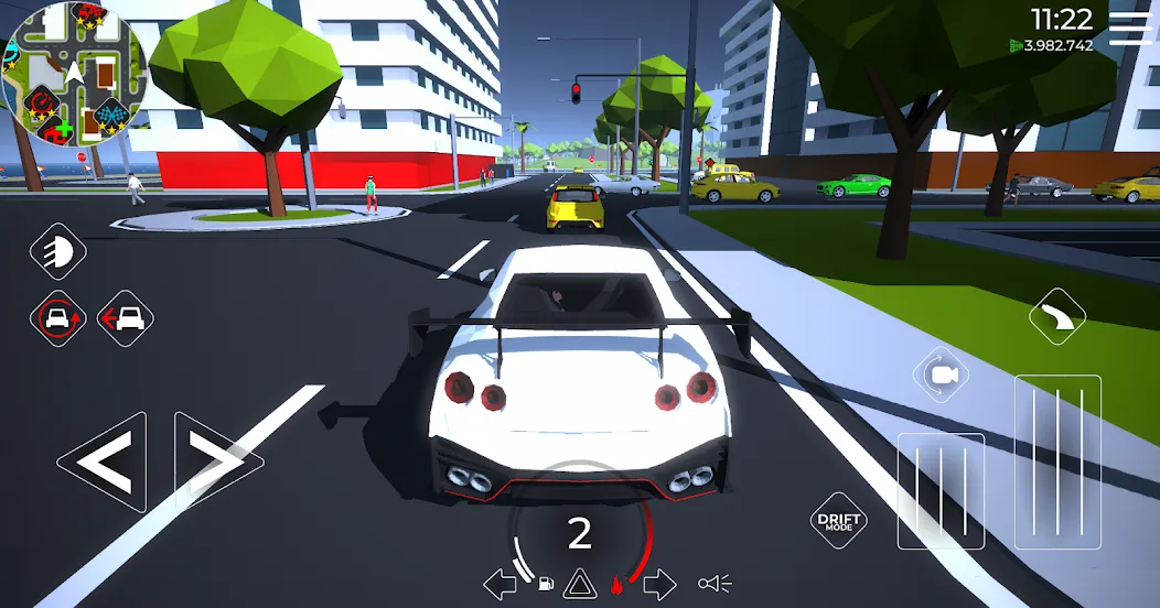 Cars LP – Extreme Car Driving [MOD: безлимитные деньги и топливные бонусы] Screenshot 2