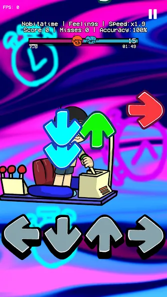 Music Battle Anime Corruption [MOD: аниме-битвы и музыкальная коррупция] Screenshot 1