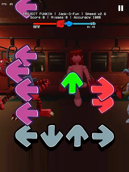 Purple Cat Playtime Rap Battle [MOD: ритм-игра с рэп-битвами] Screenshot 4