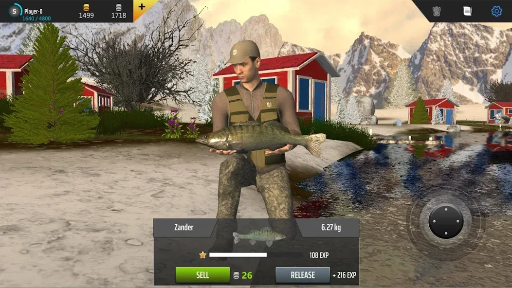 Professional Fishing [MOD: безлимитные деньги и премиум снасти] Screenshot 1