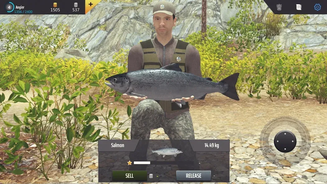 Professional Fishing [MOD: безлимитные деньги и премиум снасти] Screenshot 4