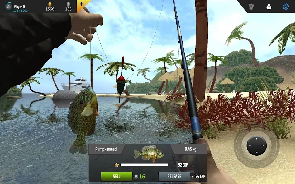 Professional Fishing [MOD: безлимитные деньги и премиум снасти] Screenshot 5