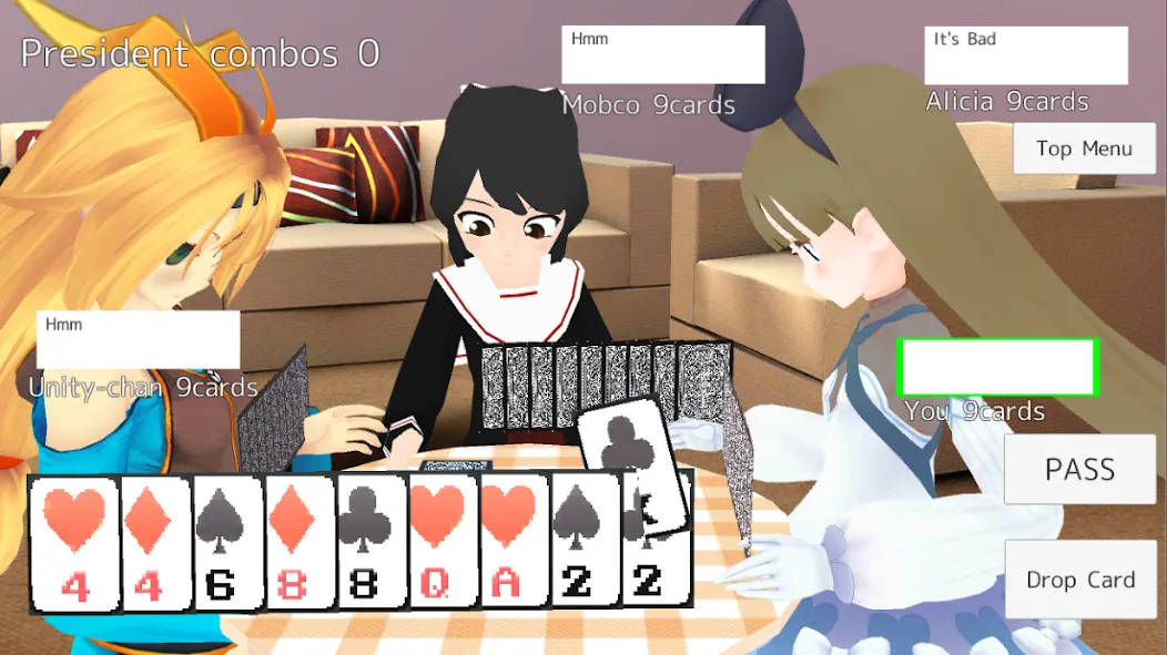President Card Game [MOD: без рекламы и много денег] Screenshot 1