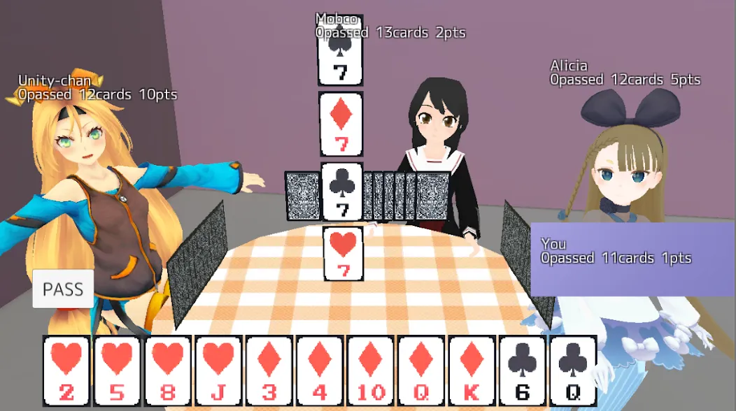Sevens card game [MOD: безлимитные монеты и все уровни открыты] Screenshot 2