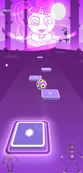 Mommy 3D Music Tiles Hop Game [MOD: разблокированы все песни и скины] Screenshot 5