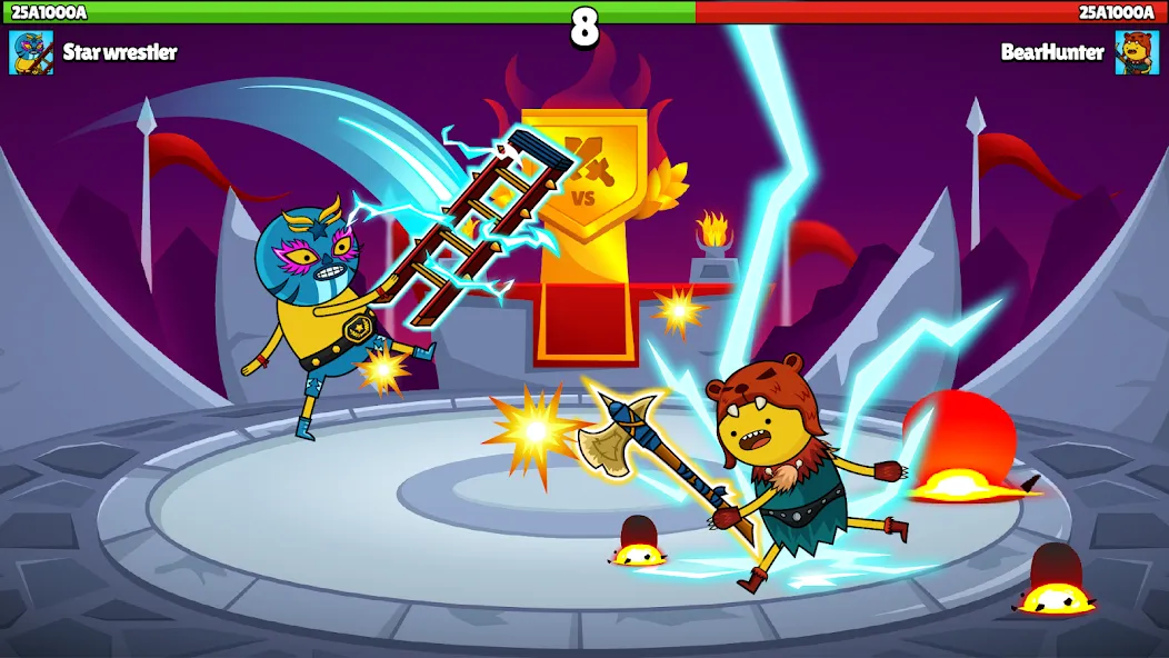 Mr Hero [MOD: безлимитные деньги и усиленный герой] Screenshot 5