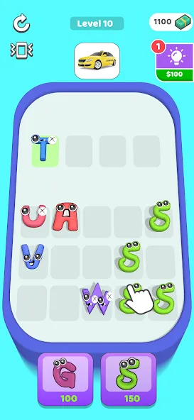ABC Merge [MOD: без рекламы и всё открыто] Screenshot 2