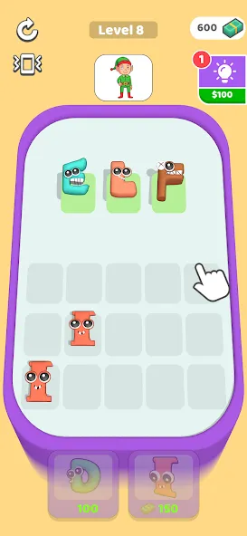 ABC Merge [MOD: без рекламы и всё открыто] Screenshot 5