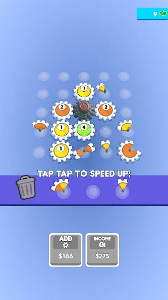 Gear Sort Puzzle [MOD: безлимитные подсказки и все уровни открыты] Screenshot 5