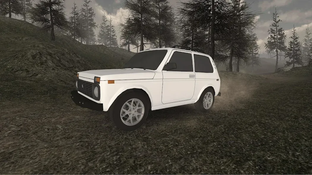 Forest Roads. Niva [MOD: без рекламы и много денег] Screenshot 1