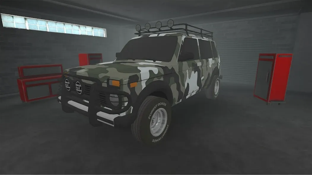 Forest Roads. Niva [MOD: без рекламы и много денег] Screenshot 2