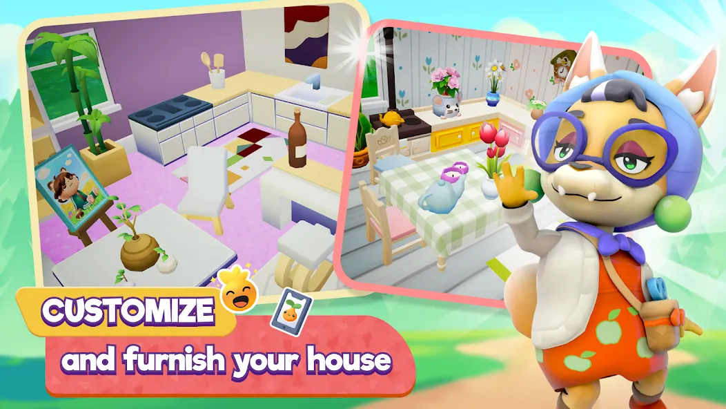 Sunshine Days - Build A Home [MOD: безлимитные монеты и ресурсы] Screenshot 4