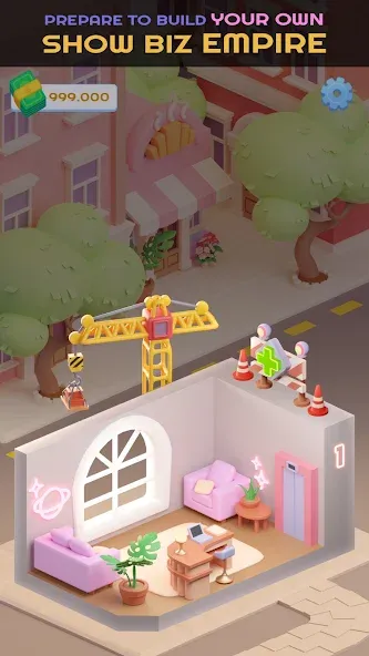 Idol Tower: K-pop &amp; Models [MOD: безлимитные деньги и премиум-контент] Screenshot 3