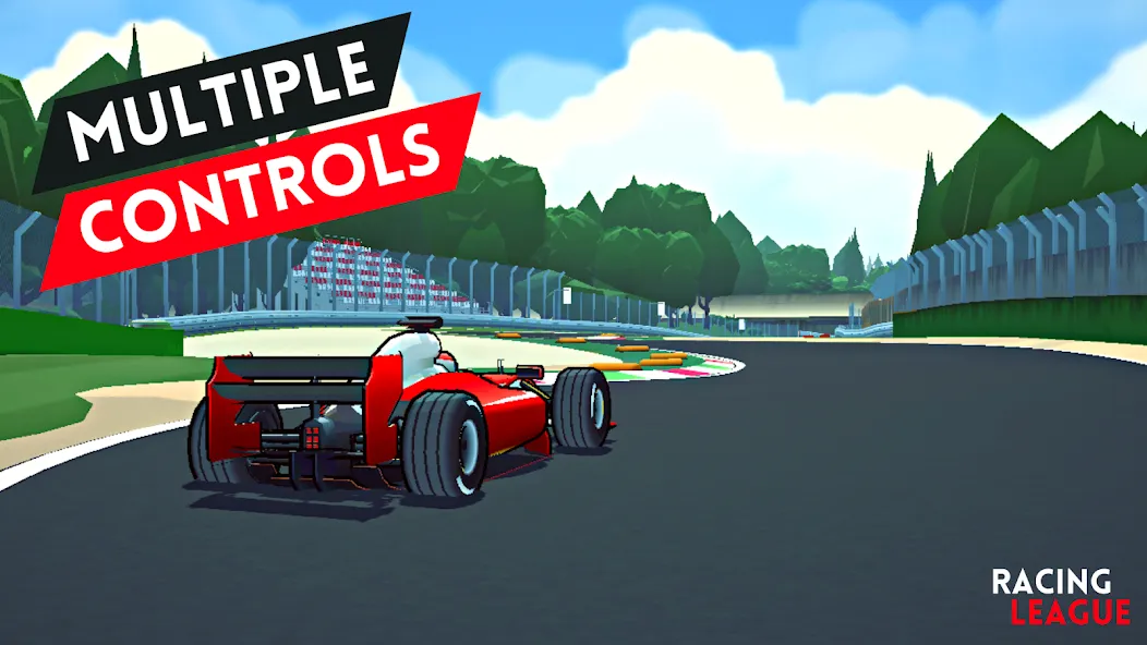 Racing League: 3D Race Offline [MOD: безлимитные деньги и топливо] Screenshot 3