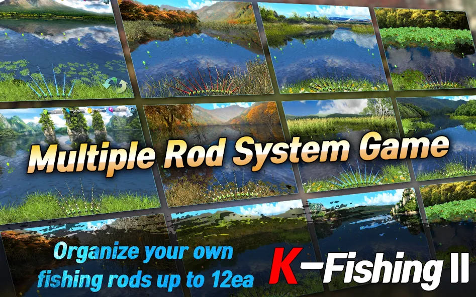 KFishing2 [MOD: безлимитные деньги и снасти] Screenshot 1