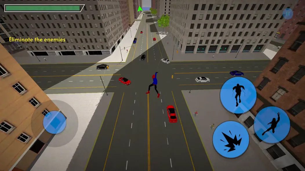 Spider Swinger [MOD: безлимитные деньги и открытые уровни] Screenshot 1