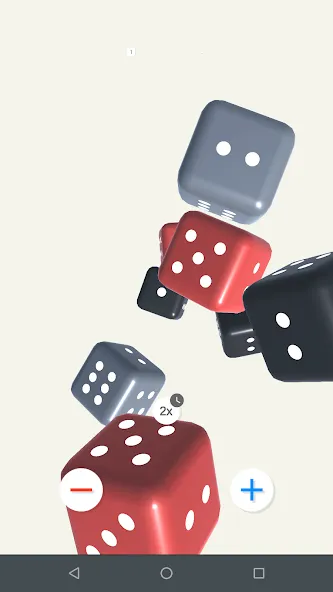 Just a Dice [MOD: безлимитные броски и удача] Screenshot 2