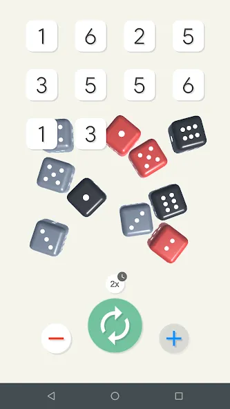 Just a Dice [MOD: безлимитные броски и удача] Screenshot 3
