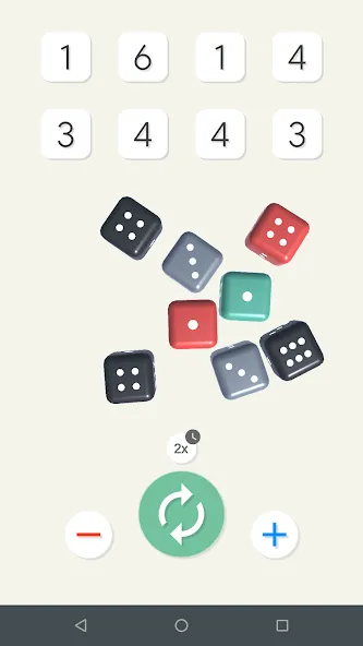 Just a Dice [MOD: безлимитные броски и удача] Screenshot 5