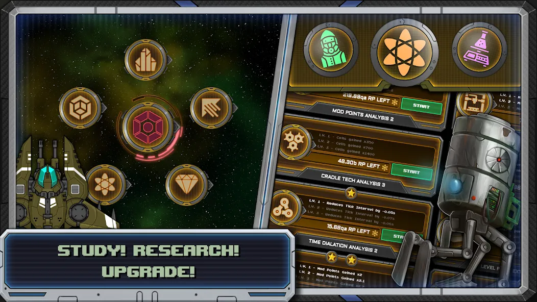 Cell: Idle Factory Incremental [MOD: много денег и ресурсов] Screenshot 4