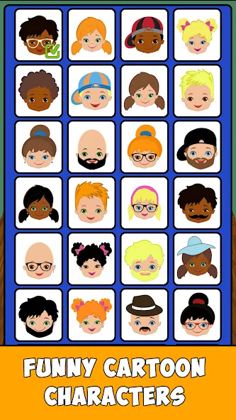 Guess who I am 2 - Board games [MOD: открыты все персонажи и уровни] Screenshot 2