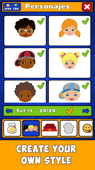 Guess who I am 2 - Board games [MOD: открыты все персонажи и уровни] Screenshot 5