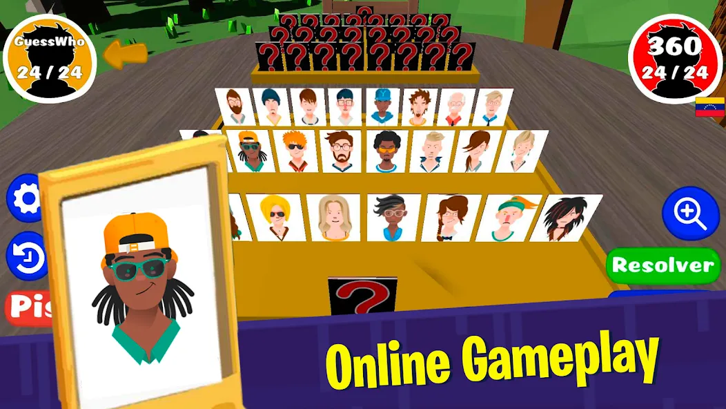 Guess who am I Board games [MOD: открыты все персонажи и уровни] Screenshot 1