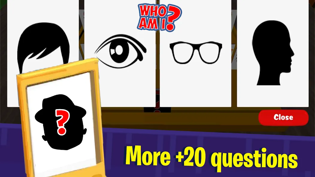 Guess who am I Board games [MOD: открыты все персонажи и уровни] Screenshot 3