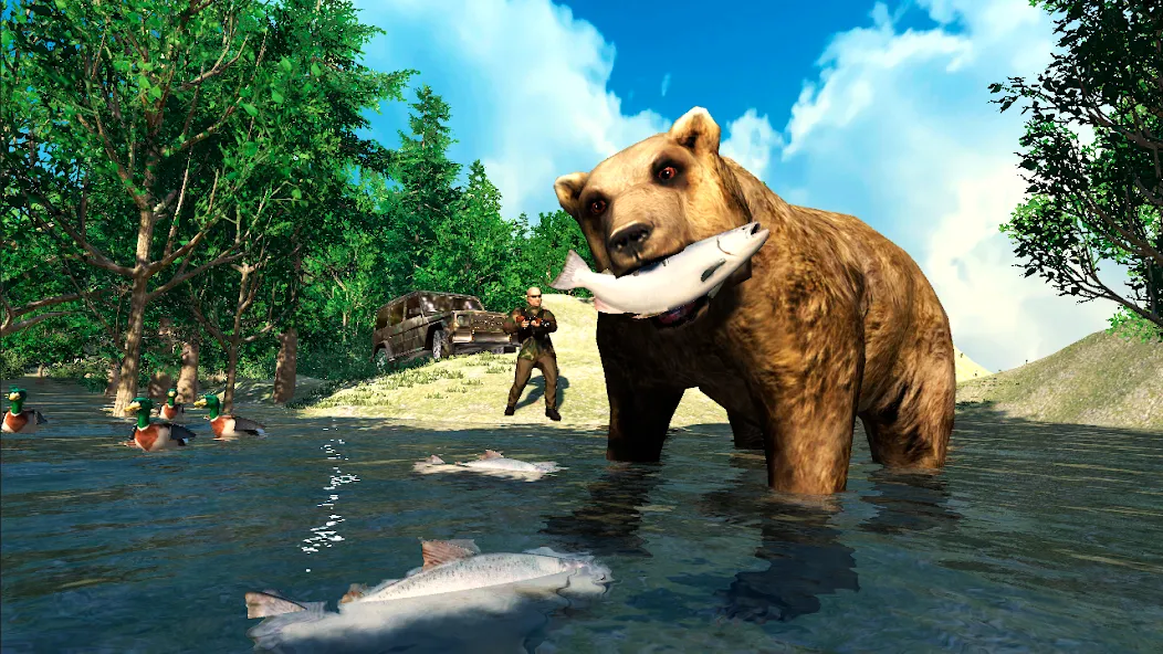 Hunting Simulator 4x4 [MOD: безлимитные деньги и патроны] Screenshot 3