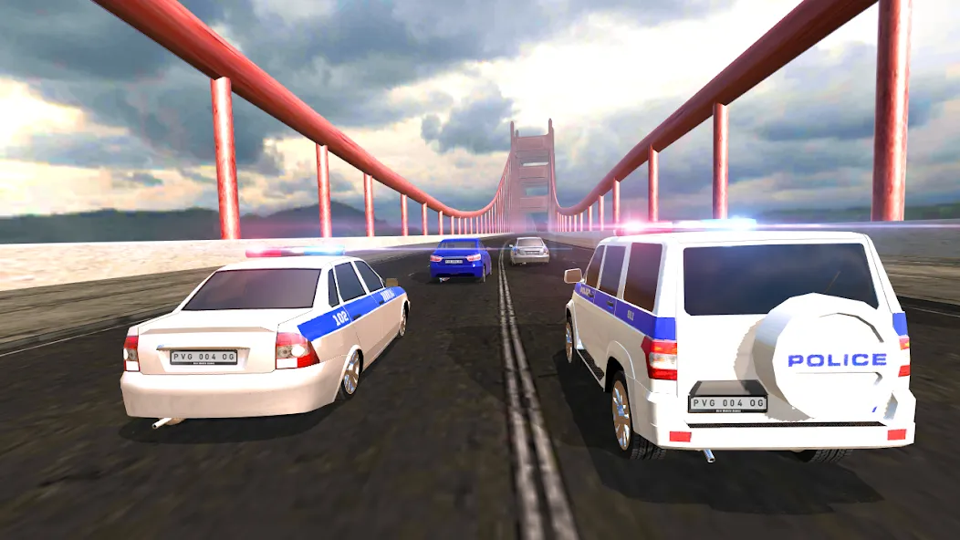 Police Car Chase [MOD: без рекламы и бесконечные деньги] Screenshot 5
